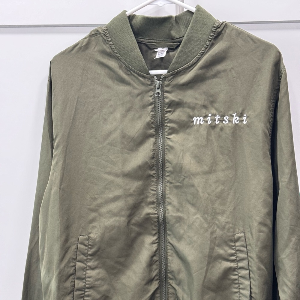 Mitski tour jacket size medium bought directly from singers website. Dark green
